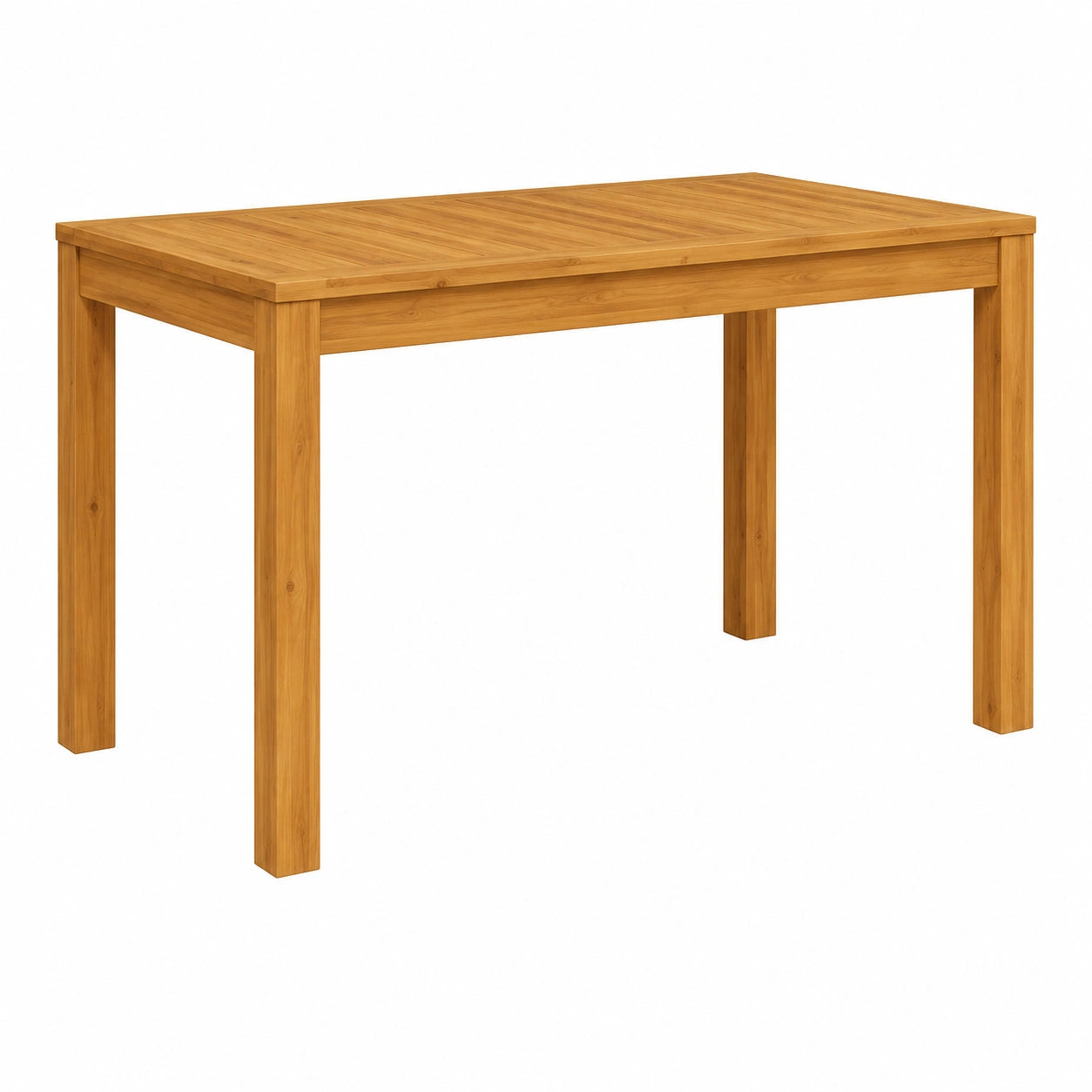 Gartentisch – 110 × 55 × 75 cm, aus Massivholz, für Garten und Terrasse