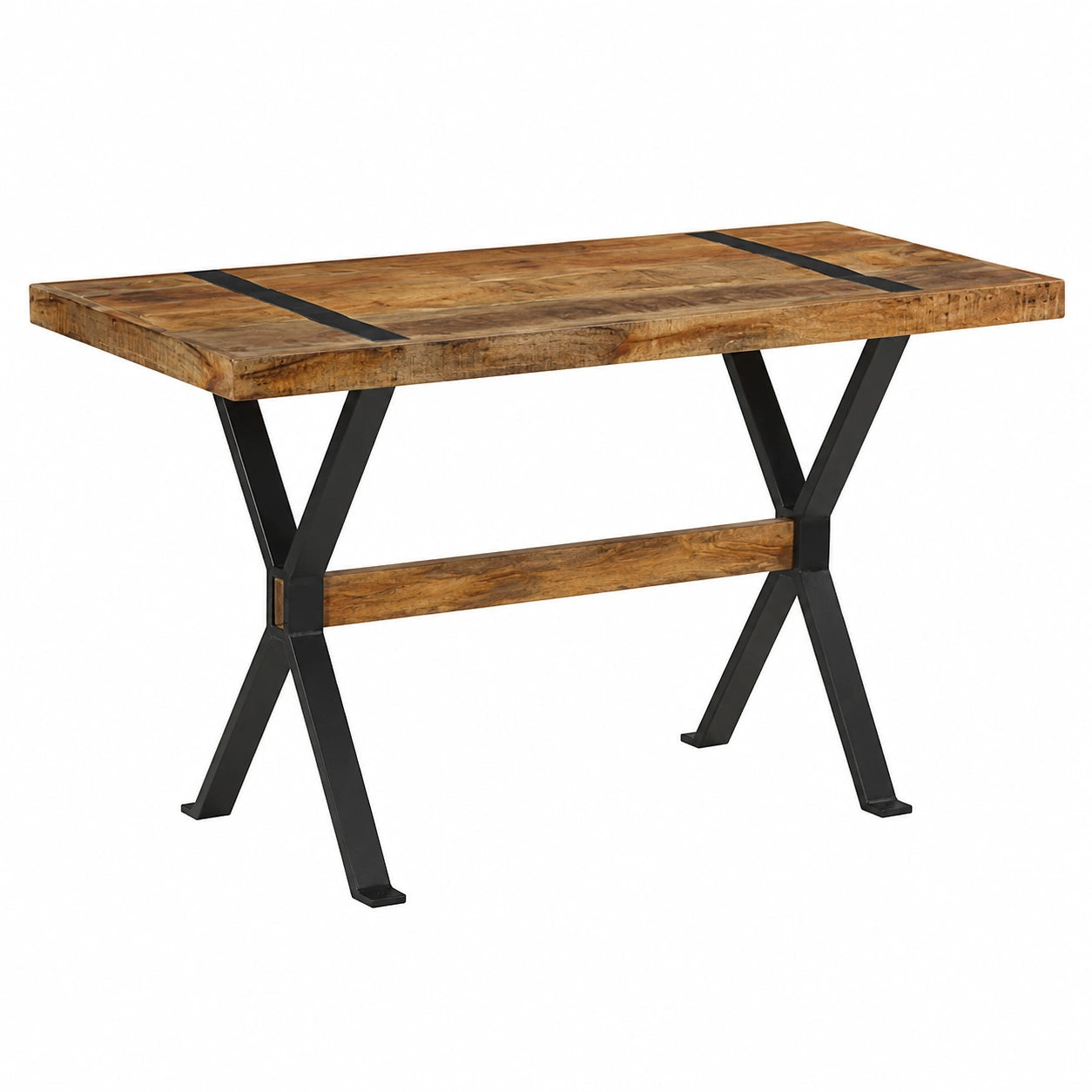 Esstisch – 120 × 60 × 76 cm, Industriestil