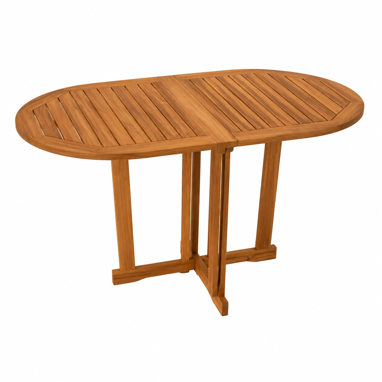 Gartentisch – 120 × 70 cm, aus Akazienholz, für Garten, Terrasse und Balkon