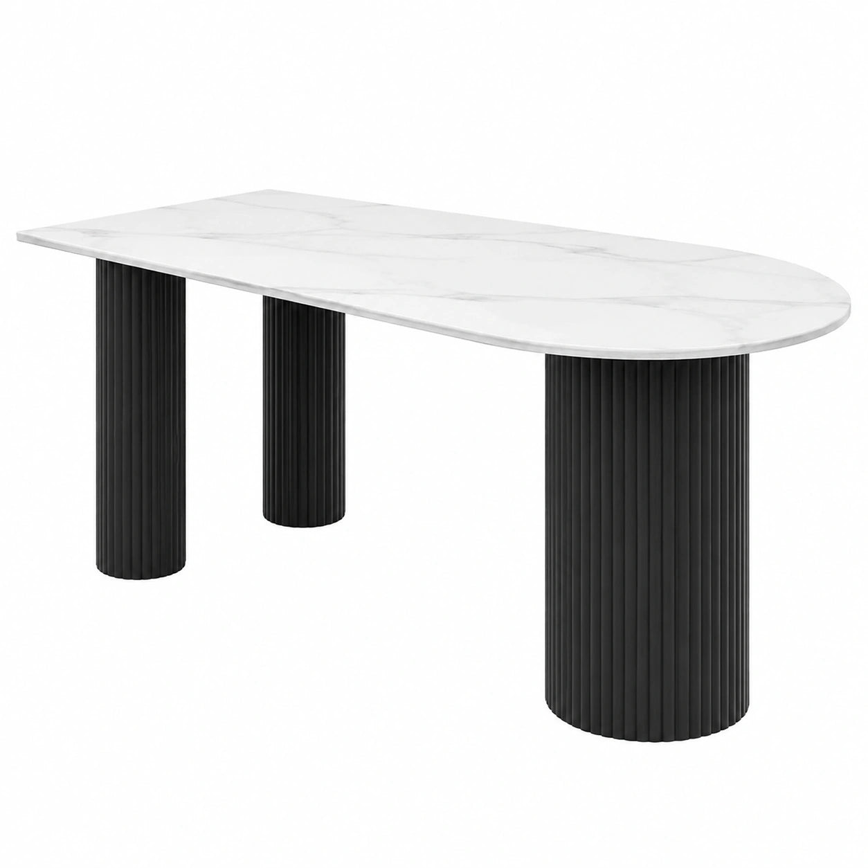 Esstisch – für 4–6 Personen, 120 cm, rechteckige Form, ovale Form, für Esszimmer und Büro