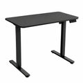 Schreibtisch – 90 × 60 cm, höhenverstellbar, elektrisch, Schwarz