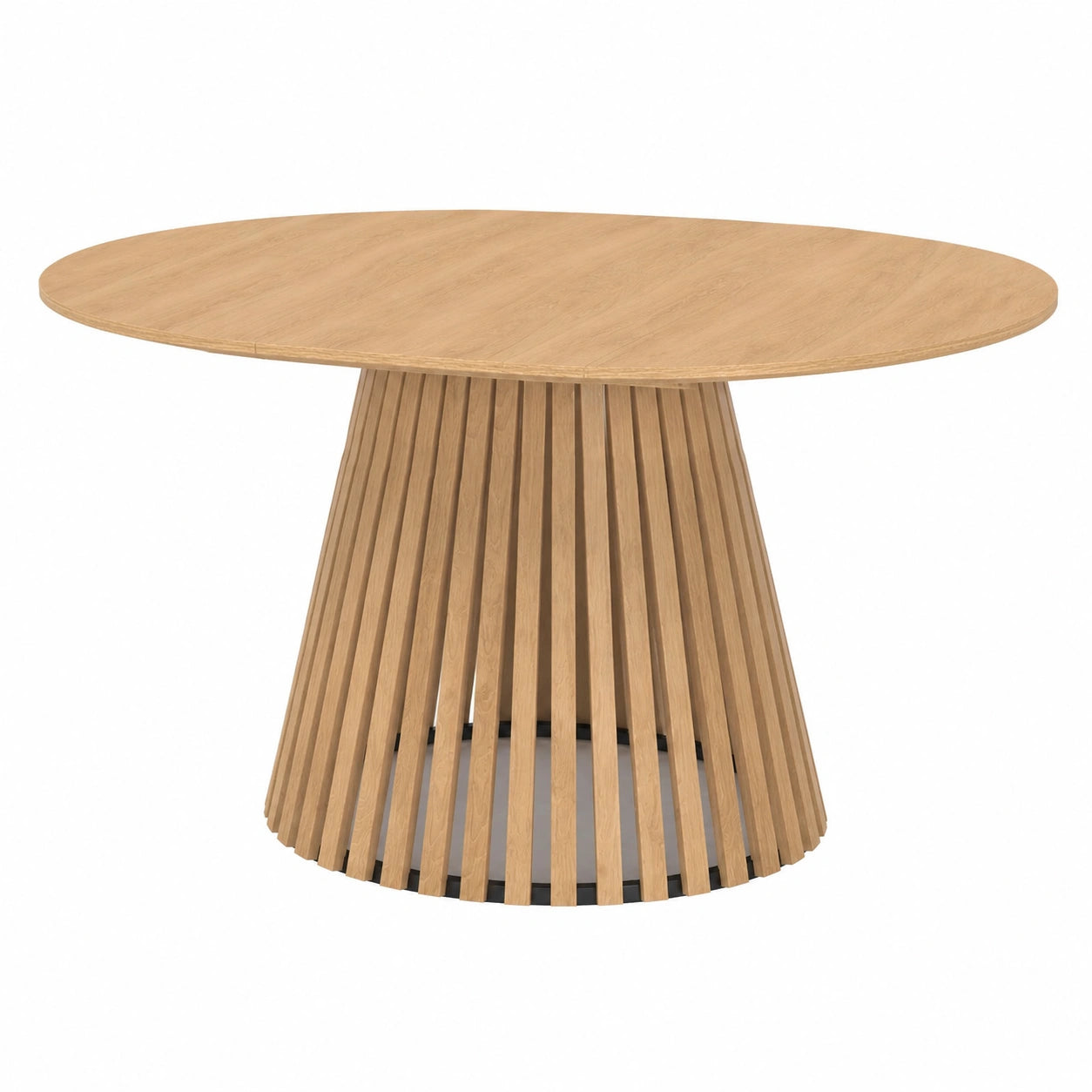 Esstisch – 150 cm, runde Form, ausziehbar