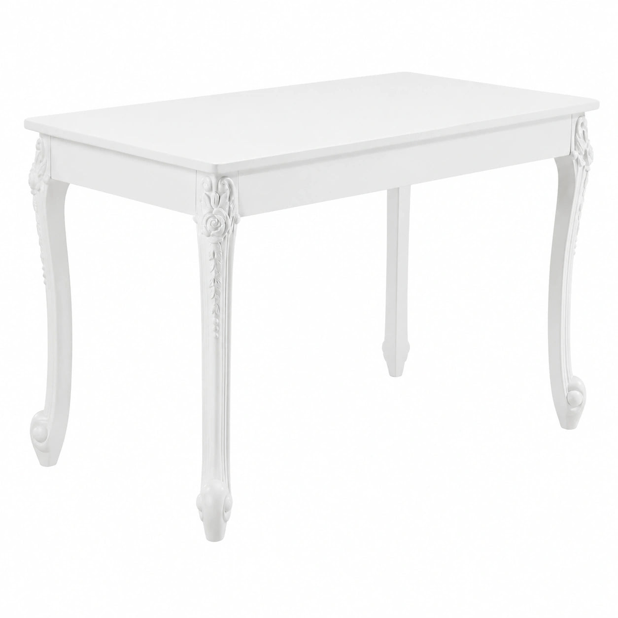 Esstisch – für 4 Personen, 76 × 116 × 66 cm, Landhausstil, aus MDF, für Esszimmer