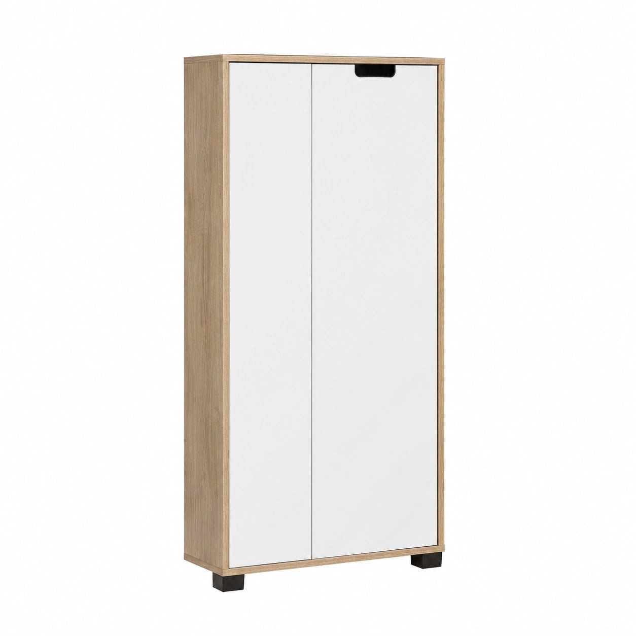 Highboard – 59,8 × 19,5 × 124 cm, aus Eichenholz