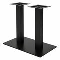 Tischgestell – 70 × 43 cm, aus Stahl und Metall, Schwarz