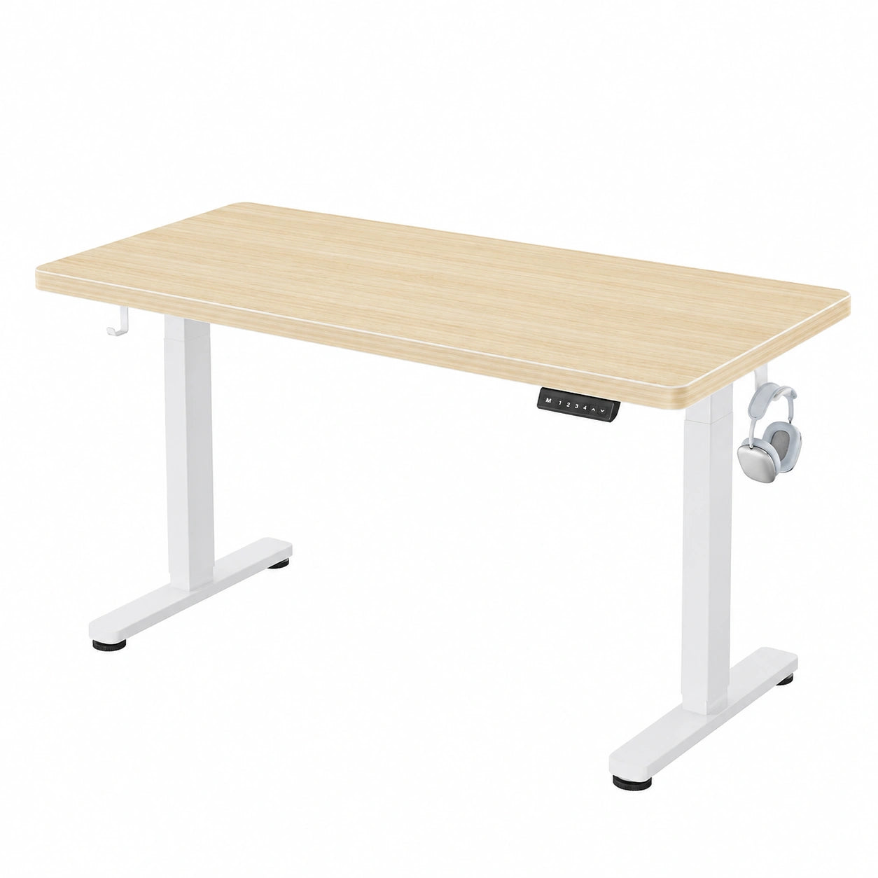 Schreibtisch – 140 × 70 cm, höhenverstellbar, elektrisch