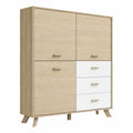 Highboard – mit Stauraum, mit Schubladen, mit mehreren Türen