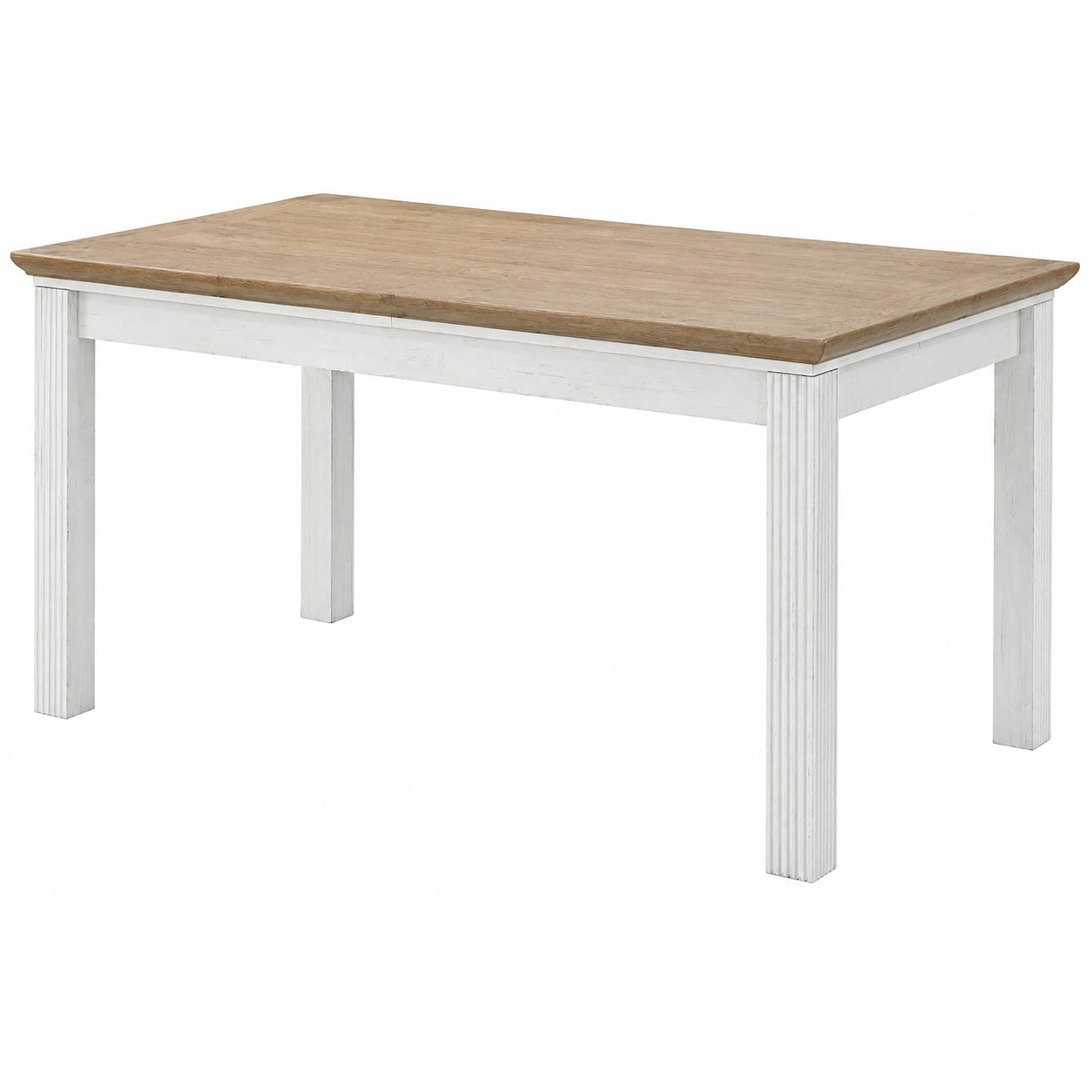 Esstisch – 220 × 76 × 90 cm, ausziehbar, aus Eichenholz, Artisan-Eiche